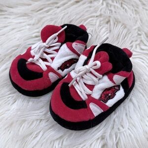 RAZORBACK Kids Red and Black Sneakers